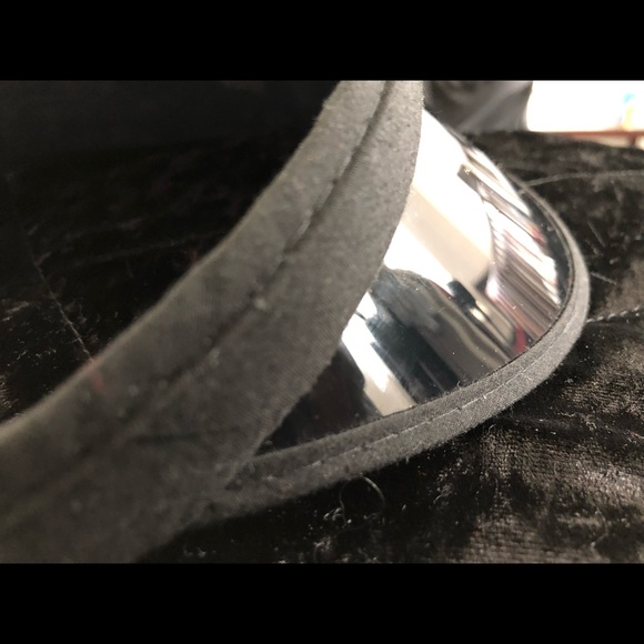 ▪️◼️▪️ Transparent Vinyl Visor Cap // Black▪️◼️▪️ - Picture 7 of 7